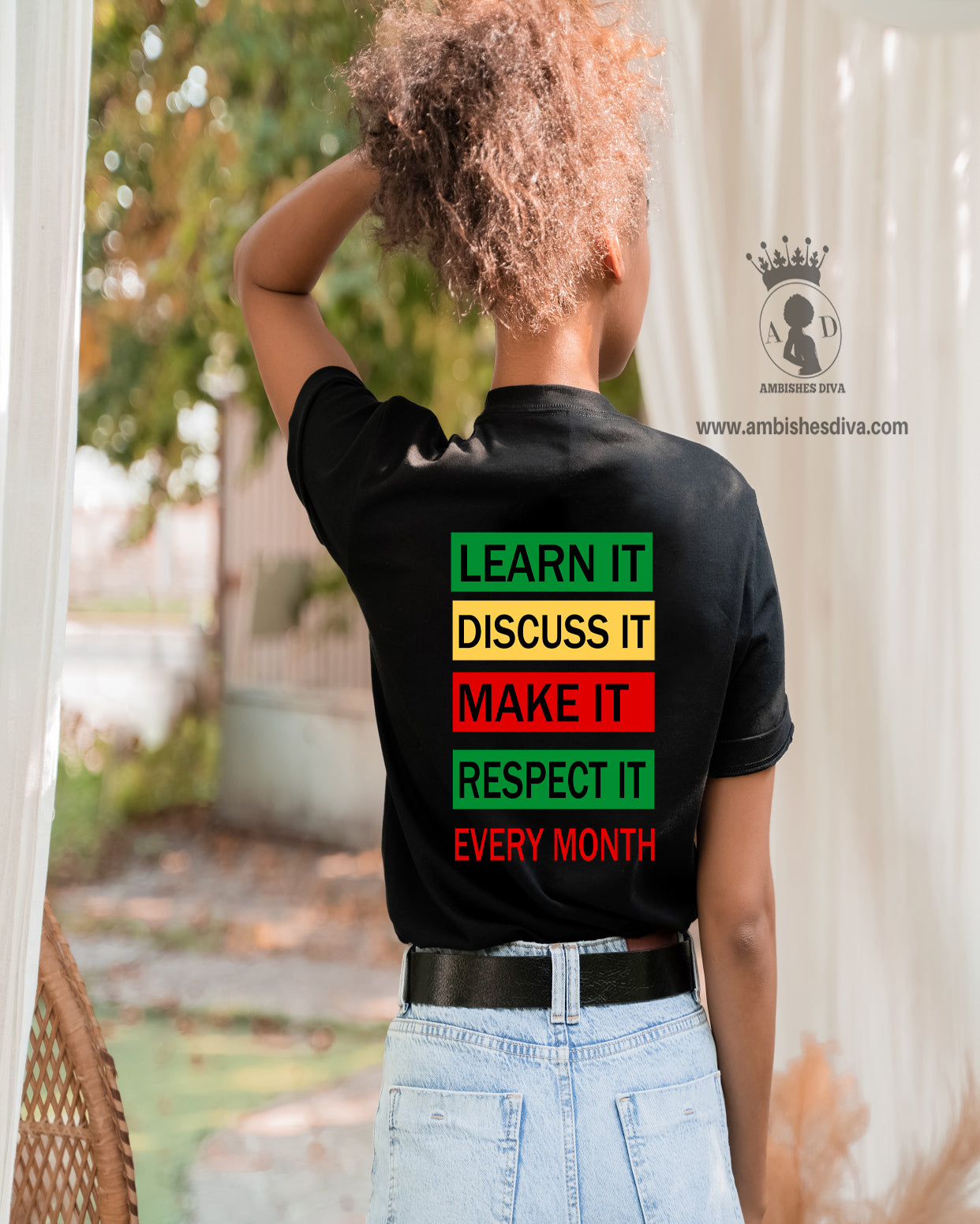 women's black history shirts 